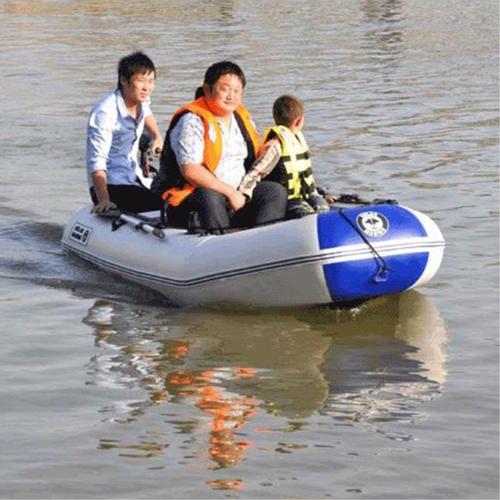 丰南公园游玩充气漂流船